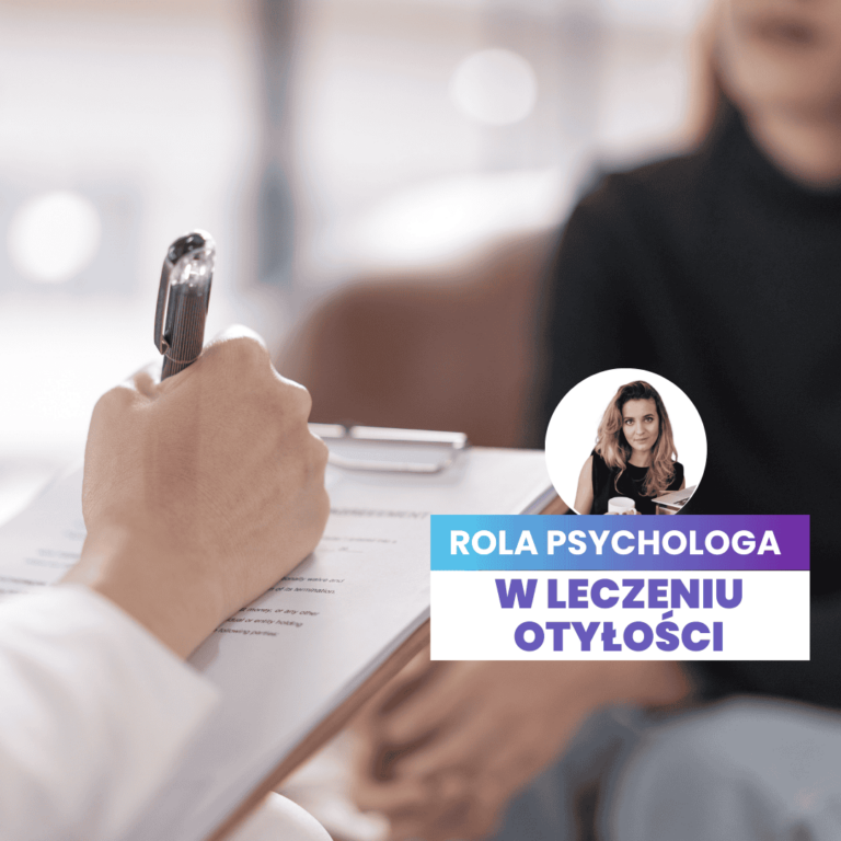 Rola psychologa w leczeniu otyłości
